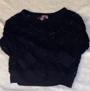 Lace Long Sleeve Top thumbnail 1