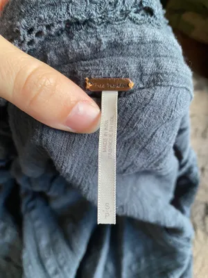 Free People Grey Button Down  Top thumbnail 6