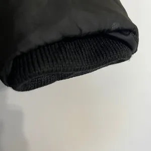Lauren Ralph Lauren Black Quilted Down Puffer Coat Faux‎ Fur Zip Off Hood Small thumbnail 2
