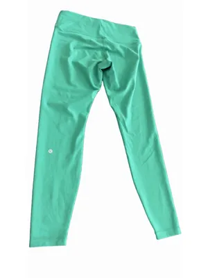 Lululemon Align High-Rise vibrant green leggings size 12 thumbnail 3
