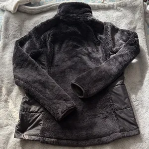 EUC Women's North Face Osito 1/4 Zip Hybrid Fleece Jacket size M thumbnail 8