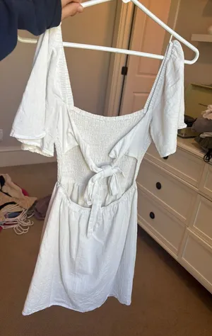 Princess Polly Dress White Mini thumbnail 1