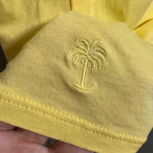 Lilly‎ Pulitzer Yellow Ruffle Tank Top Pima Cotton S Preppy Vacation Feminine thumbnail 4