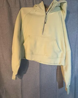 yellow /green Xs small half zip scuba thumbnail 1