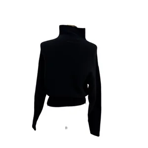 Aritzia Wilfred Lorin Sweater‎ Black Wool Alpaca Turtleneck Womens Small thumbnail 8