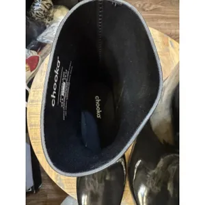 Chooka Women's Polished Mid Rain Boot Black Size‎ 11 thumbnail 13