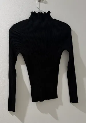 J. iNG turtle neck top Black Size M thumbnail 1