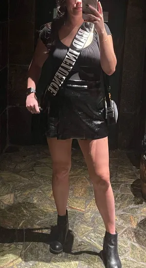 Patent Leather Skort thumbnail 3