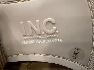 INC International Concepts Amber Really Leather Cognac Tall Boots Size 9.5 thumbnail 12
