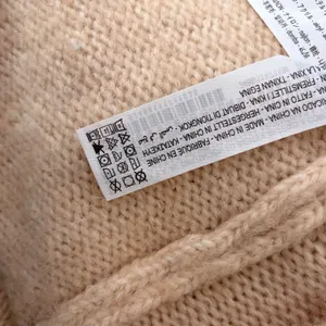 ZARA Alpaca Knit Midi Dress Light Tan Sand Coastal Blogger Favorite Medium thumbnail 15