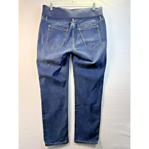 Gap Maternity 1969 Best Girlfriend Medium wash Jeans‎ straight leg Size 29 Short thumbnail 2