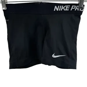 Nike Pro Dri-Fit Shorts Activewear Workout Gym Training Running Black Small thumbnail 2