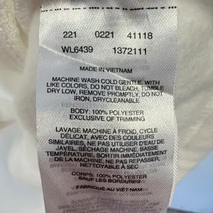 Columbia Benton Springs White Full Zip Fleece Jacket WL6439 Small Gorpcore thumbnail 7