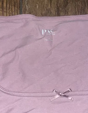 PacSun Purple Cropped Shirt thumbnail 2
