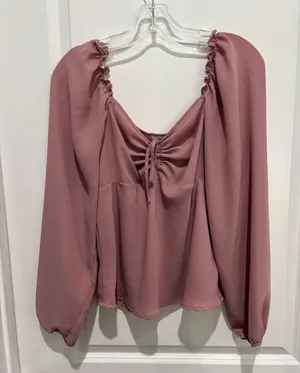 Love Tree Off The Shoulder Blouse, Sz L thumbnail 1