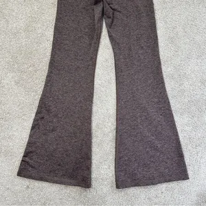 Offline by Aerie The Hugger Foldover Flare High Waisted Legging in Relic Brown S thumbnail 7