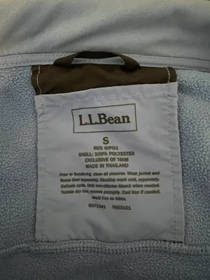 L.L.Bean Fleece Jacket Zip Up thumbnail 3