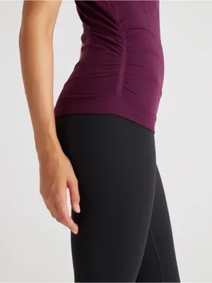 Quince Seamless Ruched Racerback Tank Size M thumbnail 2