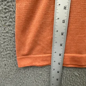 Lululemon Swiftly Short Sleeve Shirt Top Orange‎ Athletic Running Gym Women's 8 thumbnail 9