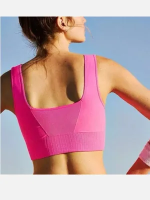FP Movement Good Karma Bra in bright Pink Size M/L thumbnail 2