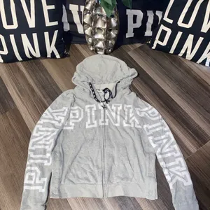 PINK Gray Hoodie thumbnail 5