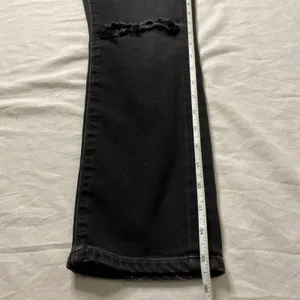 Citizens of Humanity Rocket Crop Women's Sz 25 Black Distressed Skinny Jeans EUC thumbnail 13