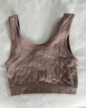 Brown Crop Top Size XS thumbnail 2