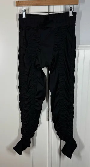 Agogie +40‎ Wearable Resistance Leggings Size PL petite large Black Training thumbnail 1