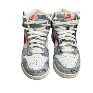 Nike Women’s Dunk High Washed Denim Size 8 thumbnail 7