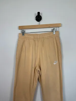Nike Peach Club Fleece Jogger Sweatpants Swoosh Logo Size S thumbnail 4