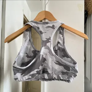 Beyond Yoga Grey Camo Sports Bra thumbnail 7