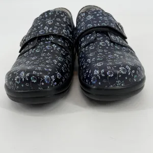 Alegria Floral Leather Comfort Shoes Hook Loop Strap Womens EU 41‎ thumbnail 3
