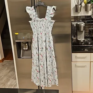 💕HILL HOUSE HOME💕 The Ellie Nap Dress ~ Pond Floral Print XS thumbnail 13