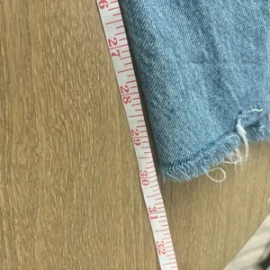Zara Blue Distressed Denim Jeans Size 4 thumbnail 6