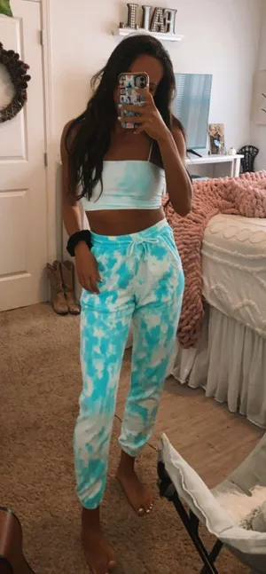 Tie Dye Sweatpants Size M thumbnail 4