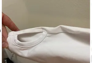 Yogalicious women’s white cropped athletic jacket L thumbnail 3