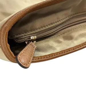 Michael Kors Kempton Nylon Large‎ Pocket Tote Bag Neutral Women's Casual FLAWED thumbnail 13
