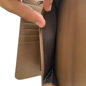 Born O Concept Floral‎ Embossed Saddle Ridge Vegan Leather Wallet thumbnail 3