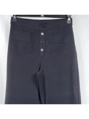 Halara Black High Waist Wide Leg Pants Size Unknown thumbnail 2