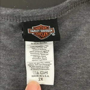 Harley-Davidson Women’s 2X Mesh Front Tee – Cool Gray thumbnail 5