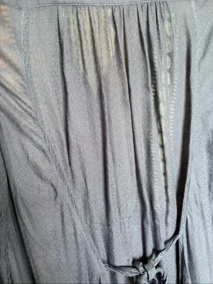 Anthropologie Vanessa Virginia Liet cutout linen shirt dress w slip thumbnail 6