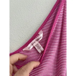 Polo Jeans Co Pink Stripe Tank‎ Top Cotton Modal Y2K Size XL thumbnail 3