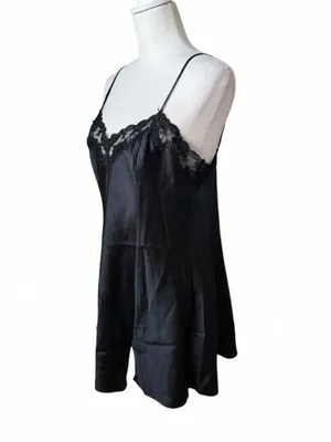 Victoria’s Secret Black Slip Dress thumbnail 3