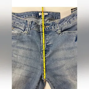 Fashion Bug Secret Slimmer Denim Crop Capri NWT Size 6 thumbnail 2