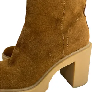 Dolce Vita Celia Suede Platform Boot Tan Size 7.5 thumbnail 6