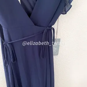 Watters‎ Franklin Gown 4 Blue thumbnail 4