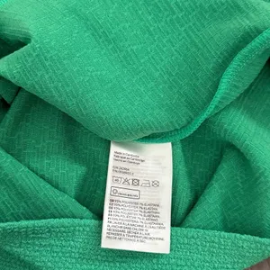 ZARA Divided green bodycon mini dress with thigh slit thumbnail 6