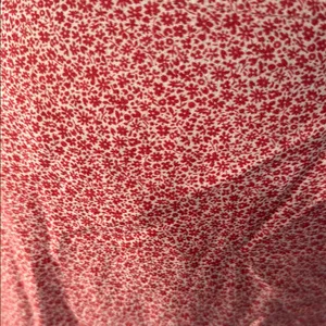 Abercrombie & Fitch red Mini A-Line Skirt Set top size S bottom size M thumbnail 3