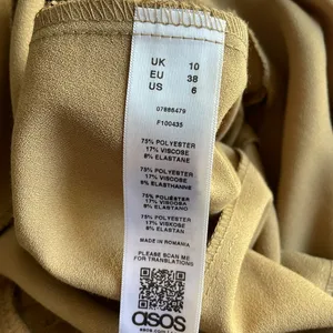 ASOS Tan Backless Halter Dress thumbnail 6