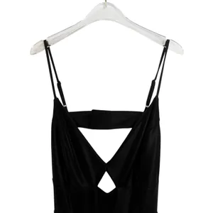 Lulus Fit the Fashion Black Sleeveless Vegan Leather Wide-Leg Jumpsuit Medium thumbnail 7